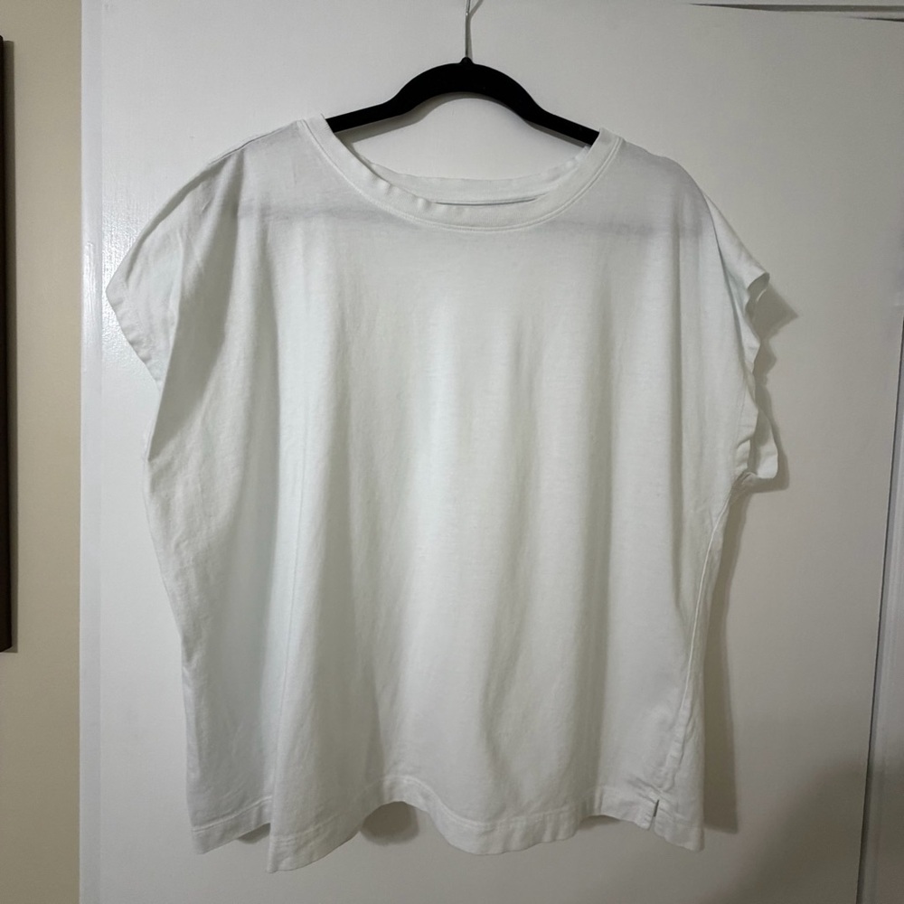 Loft Modern Wedge Tee White Size XL